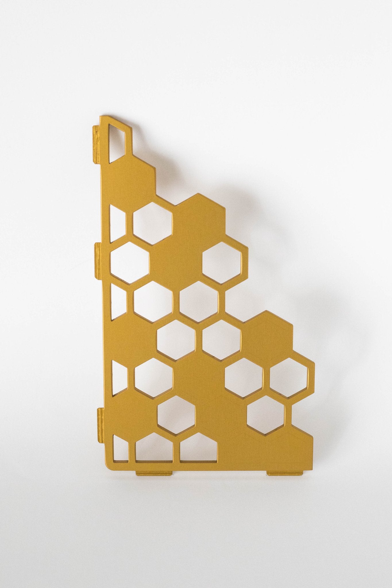 Shower Corner Shelf - HIVE - GOLD - Heliotile